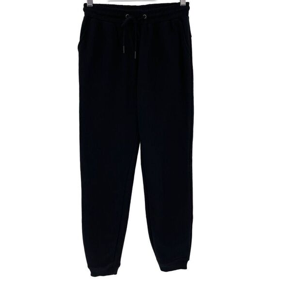 Banana Republic Factory Fleece Jogger Pants Black 429971 Women XXS Loungewear - Picture 1 of 7